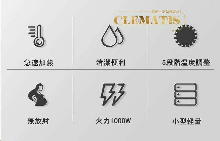＼業界大好評／電気コンロ 1口 卓上 ラジエントヒーター 遠赤外線 1000W 炙る 焼く...