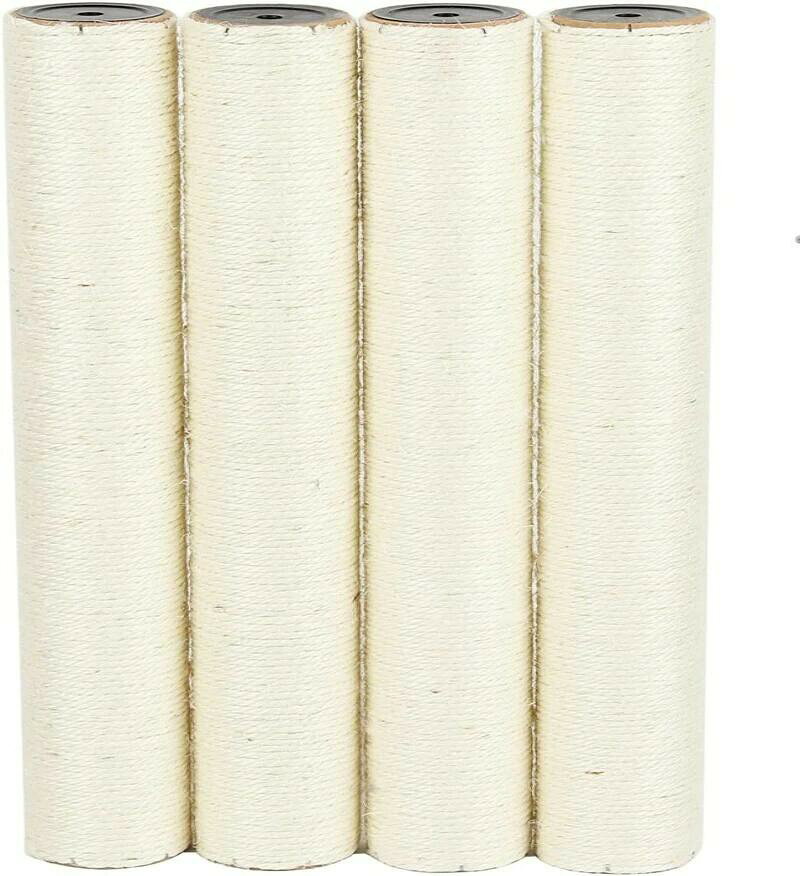 耐久性良い：他の爪とぎポールより、厚さ3mmの紙管と直径3.5mmのサイザル麻紐で作た当製品はもっと丈夫で長持ちします。 コスパ抜群：ポール4本は同じ作りのため、上下の組み替えも、上下180度反転も可能です。 品質保証サービス：万が一、不良品がございましたら、ご心配なくメールで連絡してください。最後まで責任を持ってご対応させていただきます。 支柱はM8 (直径約8mm) のネジに適しています。ご購入頂く前に、必ずネジの直径とポールの長さを確認してください。耐久性良い：他の爪とぎポールより、厚さ3mmの紙管と直径3.5mmのサイザル麻紐で作た当製品はもっと丈夫で長持ちします。 コスパ抜群：ポール4本は同じ作りのため、上下の組み替えも、上下180度反転も可能です。 品質保証サービス：万が一、不良品がございましたら、ご心配なくメールで連絡してください。最後まで責任を持ってご対応させていただきます。 支柱はM8 (直径約8mm) のネジに適しています。ご購入頂く前に、必ずネジの直径とポールの長さを確認してください。