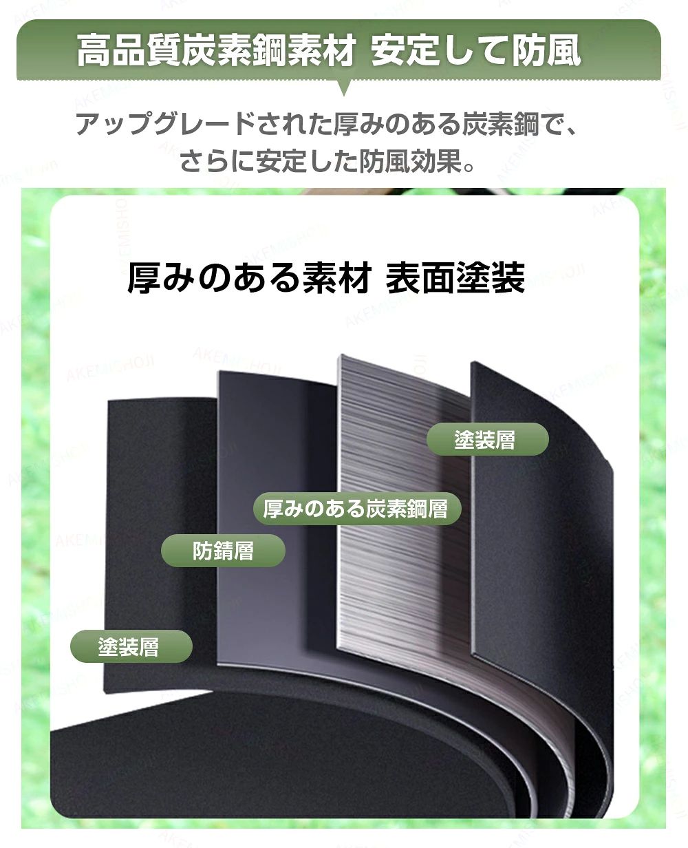 ウインドスクリーン 風防板 キャンプ ウィンドスクリーン 小型 カセット コンロ ストーブ コンロ用風よけ 折りたたみ式 キャンプ用品 風防 風除け 家庭用カセットコンロに対応した卓上風防 燃料節約 焚き火 mnshoten-osaka-10068719 MN商店 サンプル画像3