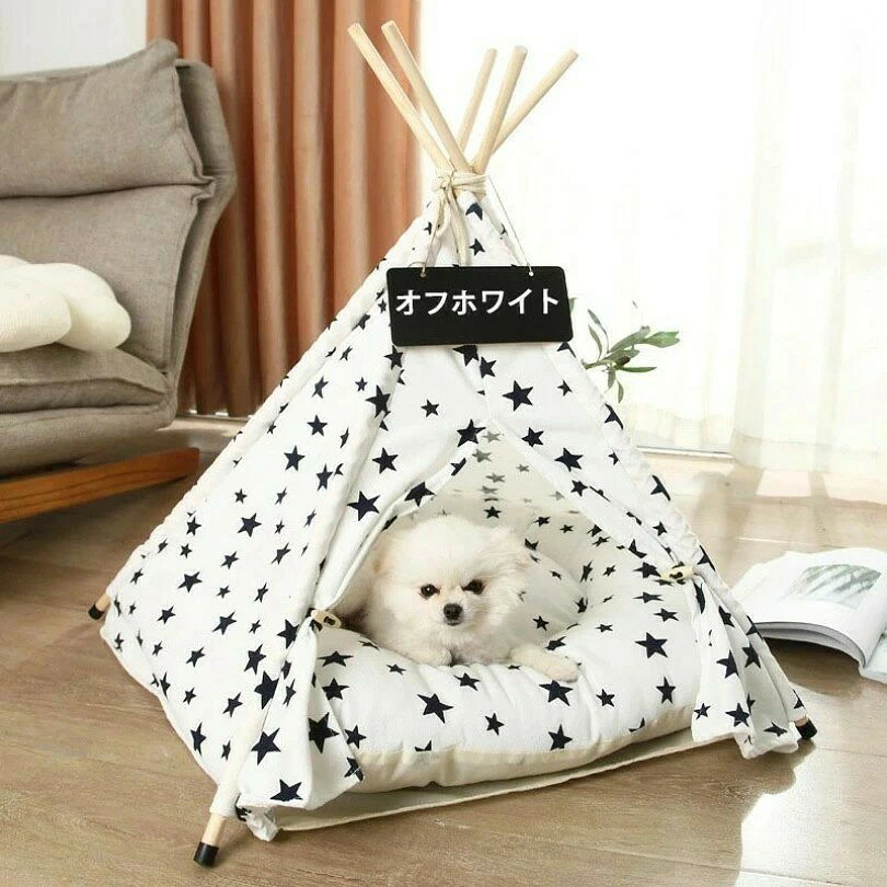 ペット テント 猫テント ペットの巣 夏用 ペット ハウス ペットベッド 犬小屋 猫小...