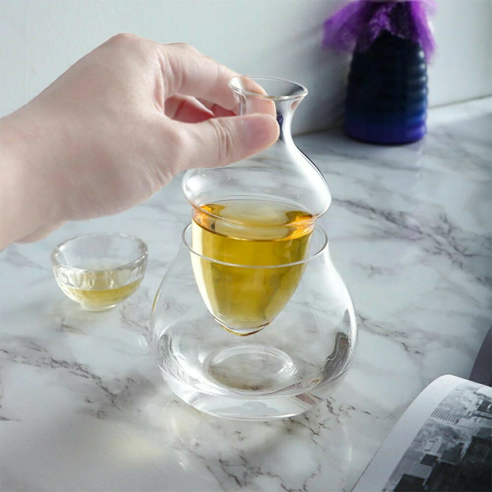 一目惚れ お酒を薄めず保冷する 冷酒器 酒器セット 徳利 ぐい飲み 熱燗 酒器 徳利 ...
