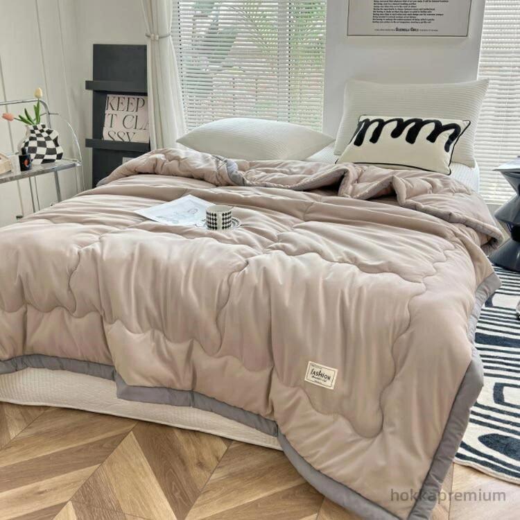 【送料無料】涼しい 掛け布団 夏ふとん キルトケット 薄い 150×200cm 洗える シングル とろける 夏掛け..