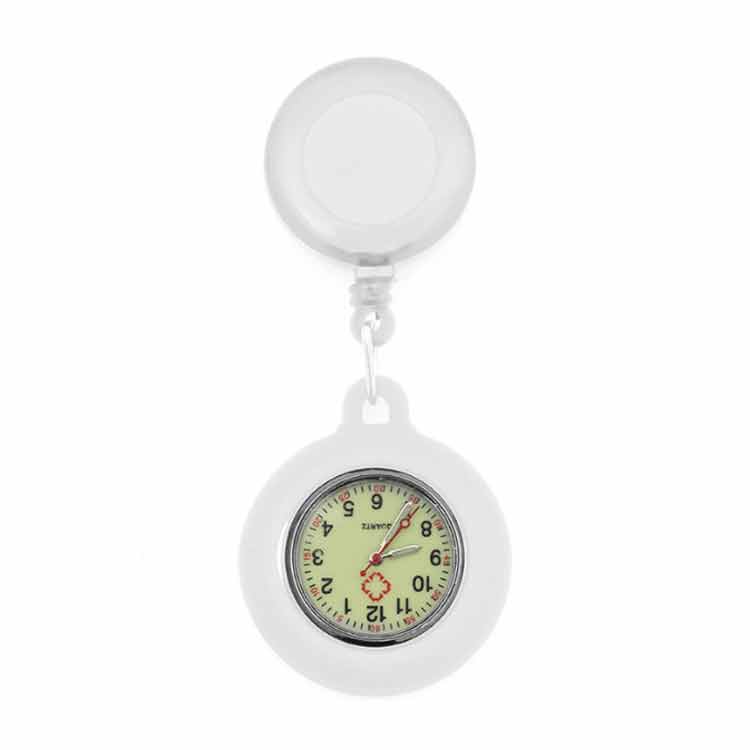 ビジネス 仕事用 大きめ コレット 腕時計 懐中時計 蓄光 長寿命 リール付 レディース 看護師 送料無料 ナースウォッチ プレゼント クリスマス 母の日 高品質 可愛い プチプラ 20代 30代
