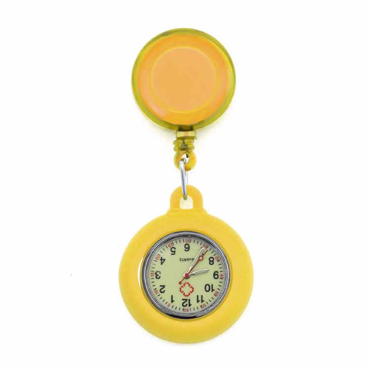 ビジネス 仕事用 大きめ コレット 腕時計 懐中時計 蓄光 長寿命 リール付 レディース 看護師 送料無料 ナースウォッチ プレゼント クリスマス 母の日 高品質 可愛い プチプラ 20代 30代