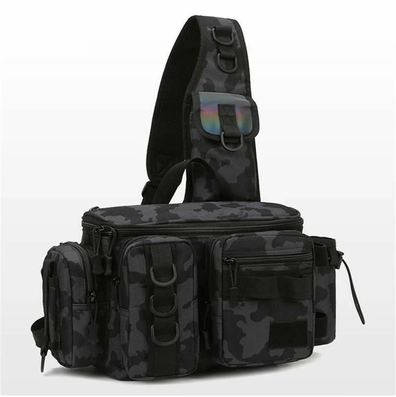 ショルダーバッグ バッグ ショルダー ウエストバッグ ランガンバッグ タックルバッグ フィッシングショルダーバッグ 釣り フィッシングバッグ 防水 大容量