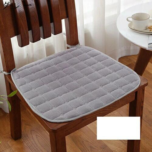 ダイニングチェア用 馬蹄型 お尻に優しい 喫茶店 在宅勤務 ダイニング クッション 無地 四季通用 滑り止め 読書 座面クッション シンプル 厚め オフィス 座布団 ひも付き 体圧分散