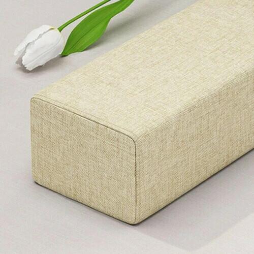 隙間パッド 洗える 綿麻 クッション枕 無地 ベッドパッド シンプル すきまパッド 埋める 低反発 5*20 ..