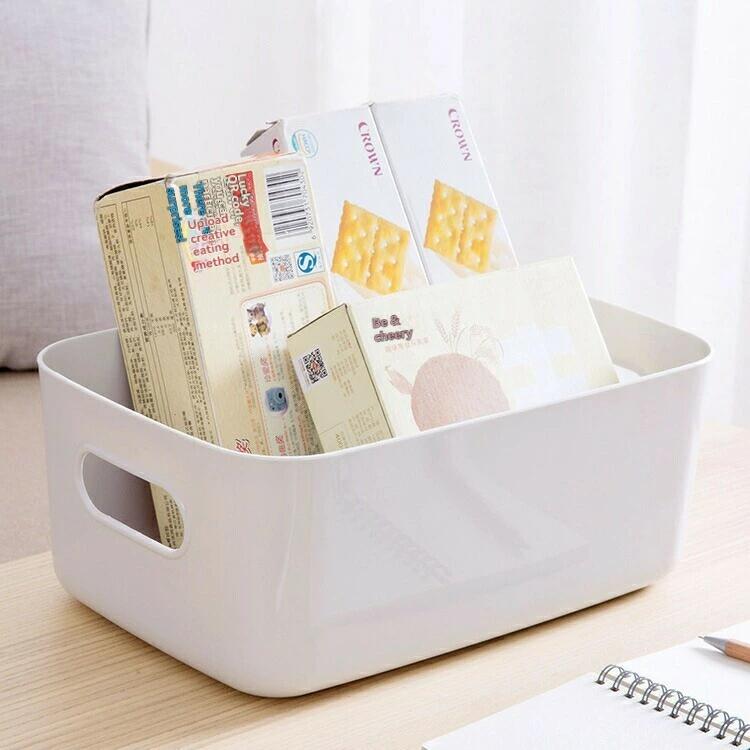 取っ手付き 整理整頓 収納ボックス 小物入れケース 収納バスケット カゴ 3個セット ポリプロピレンケー..