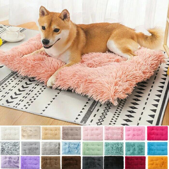 オールシーズン かわいい 犬 クッション ペットマット マット 犬 マット 大型犬 クッション ふわふわ ..