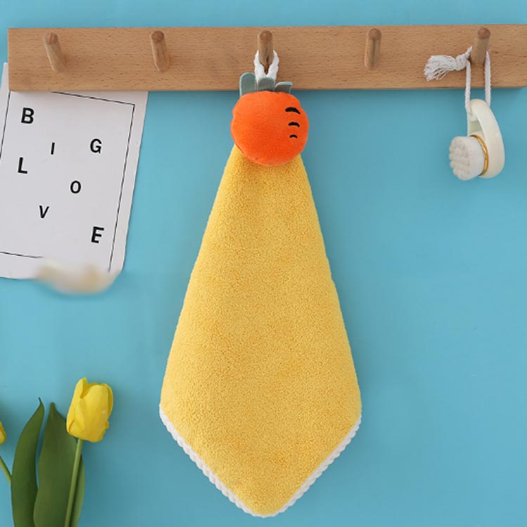 キッチンタオル 恐竜 人参 手拭きタオル 吸水 洗面所 可愛い タオル スイカ マイクロファイバー ハンカ..