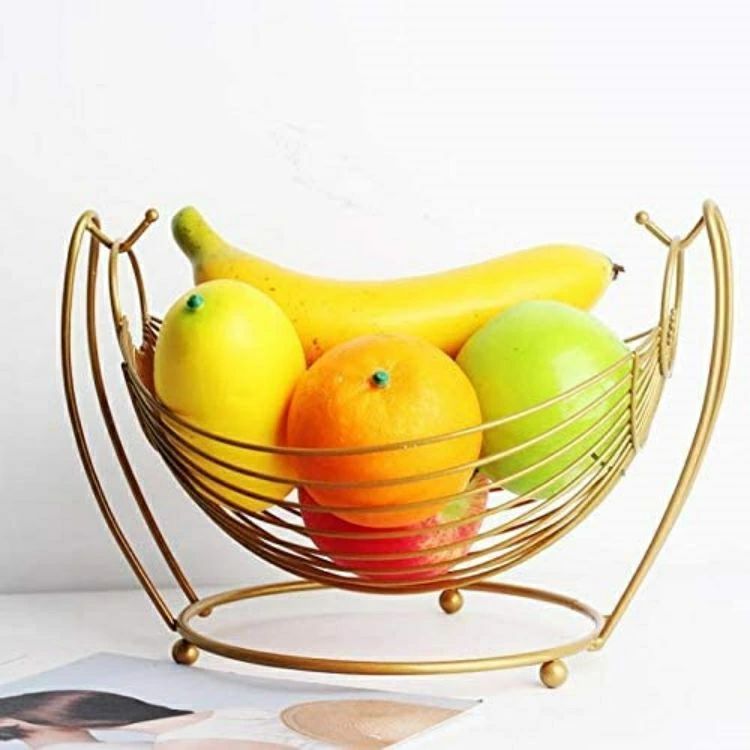 フルーツボウル 籠 果物 果物バスケットフルーツ?果物?小物入れ メタルワイヤー 長持ち インテリア 北欧