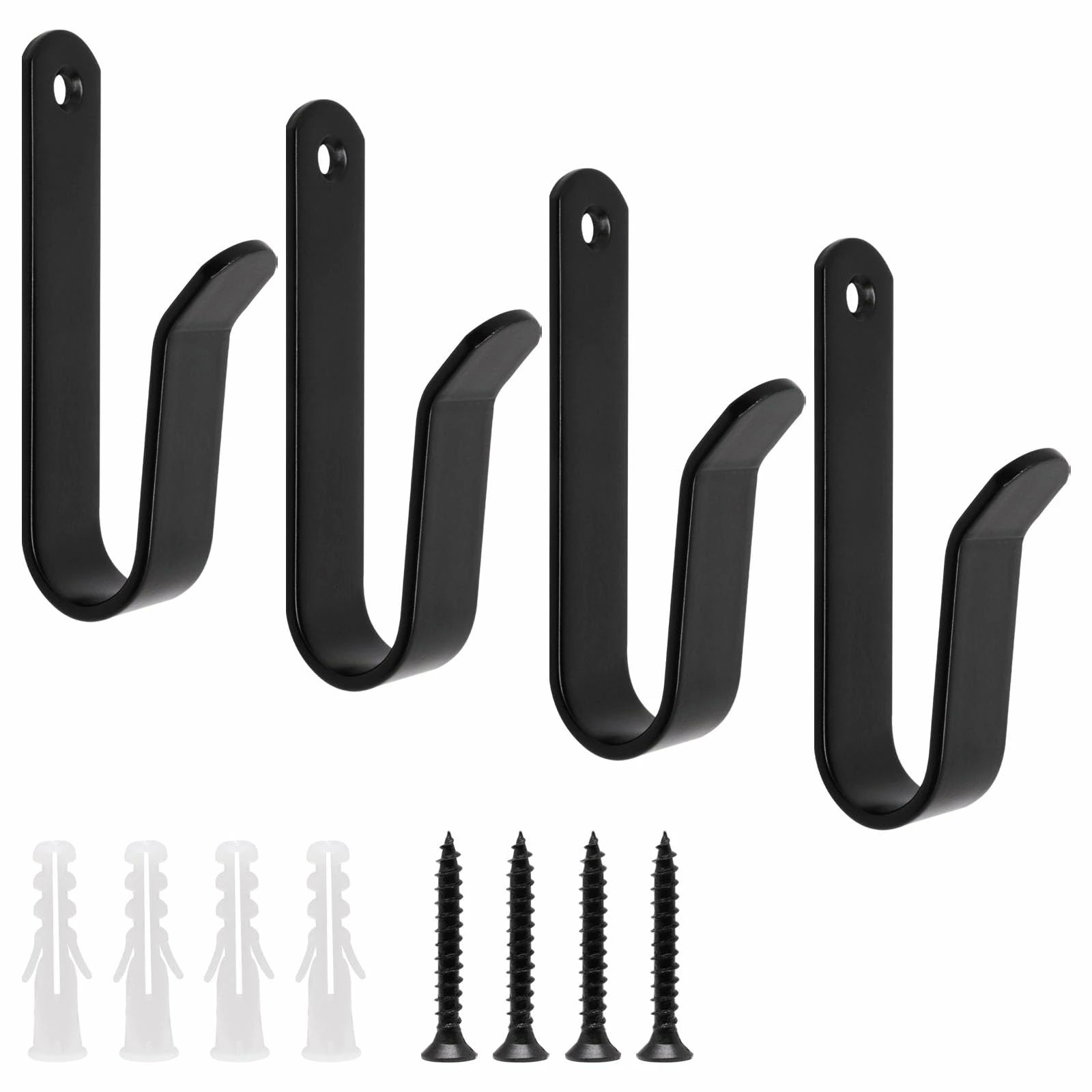 スノーボード壁マウント 水平スノーボードハンガーラック 高耐久 ガレージウォールラック 8個