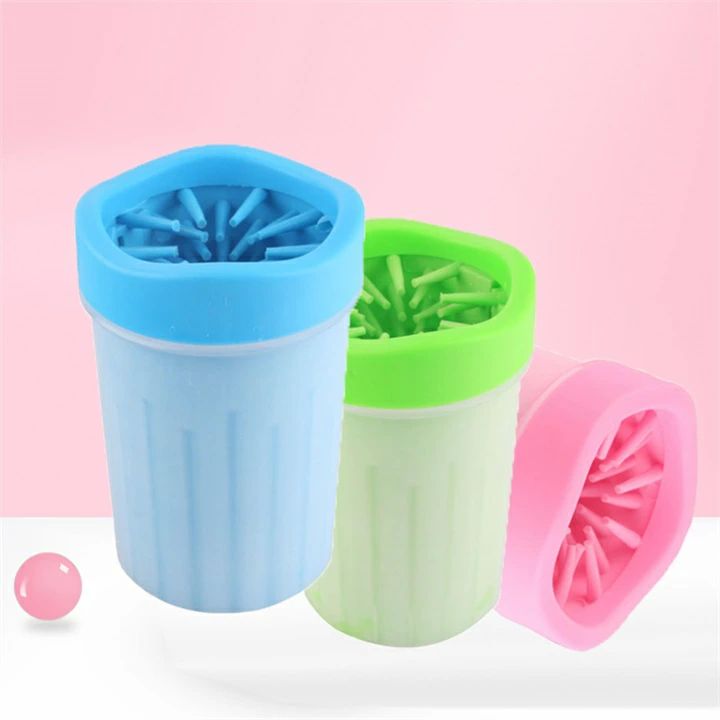 足洗いボトル 犬 猫 足洗い クリーナー ペット用 足洗いカップ ブラシカップ 小型犬 肉球 カップ 中型..