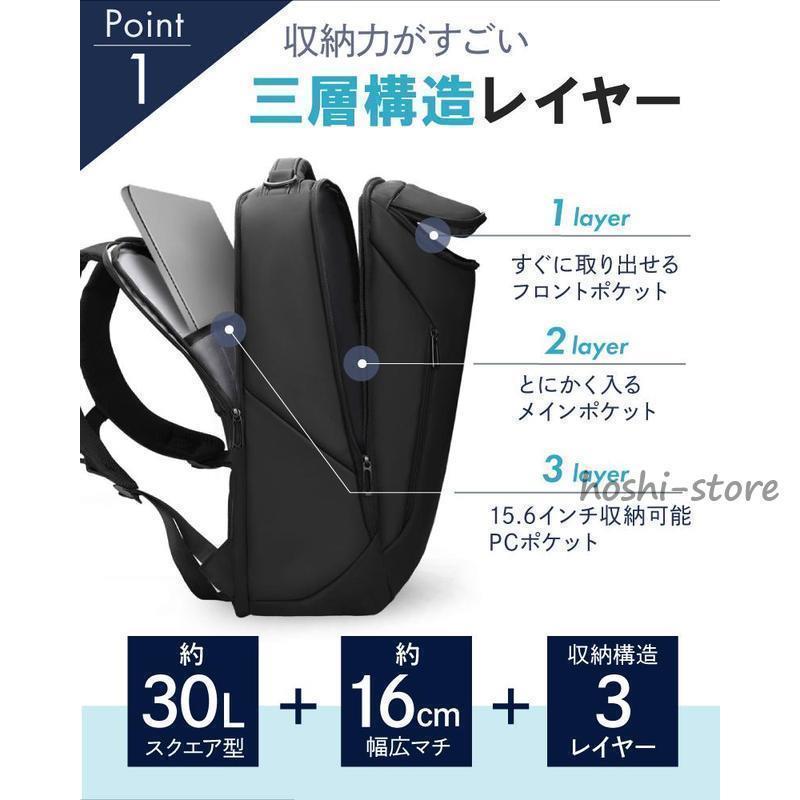 ビジネスバック薄型 ビジネス YKK 撥水 出張通勤通学 リュック ブランド 大容量 メンズ 男性 プレゼント 防水 ビジネスリュック A4 ビジネスバッグ 軽量