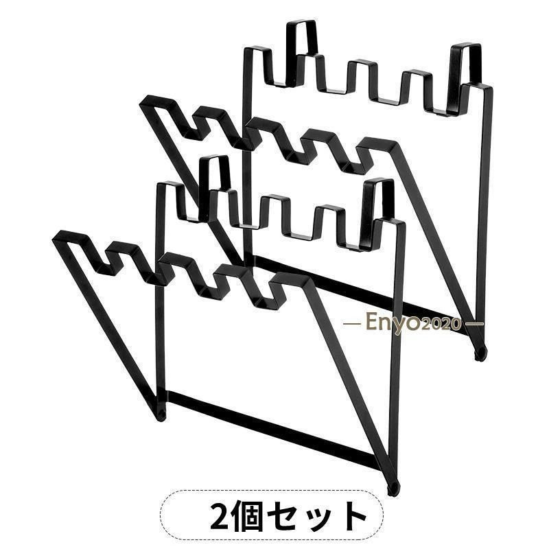 2個セット キッチン キッチン用 ゴミ袋ハンガー 生ゴミ 掛け式 使いやすい 折りたたみ 分別 レジ袋掛け ゴミ袋ホルダー ゴミ袋スタンド ポリ袋 [2]