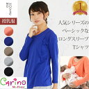 【楽天ランキング1位】マタニティから着られるTシャツ CARINO-DT ロングスリーブ《モーハウス 授乳服 マタニティウェア Tシャツ 長袖 サイドスリットタ...