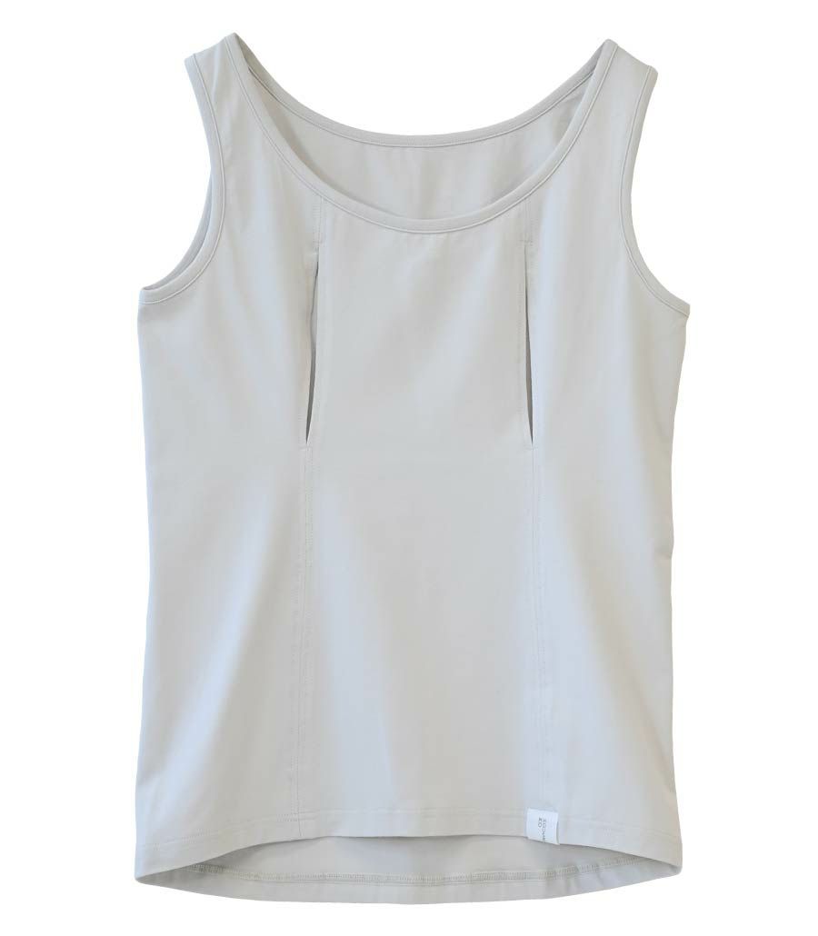 【ランキング1位】授乳インナー シンプル 穴あきキャミソール 授乳 キャミ トップス 授乳用 マタニティ キャミソール 授乳服 インナー マタニティー 授乳口 産後 妊婦 下着 マタニティ服 出産準備 日本製 春夏 秋冬 [M便 8/8]