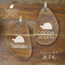 【 BLACK FRIDAY中 P5倍 】 迷子札 【 ギリシャリクガメ 】 ビーンズ グラス ペット グッズ アンブレラマーカー 名前 極小 ネームプレート ...