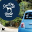 デザイン カーステッカー 【 スーパーセール★Pアップ 】【 アザワク 】 車 ステッカー シール ペット プレゼント 記念 贈り物 カッティングシート オーダーメイド リア ガラス おしゃれ かっこいい シンプル かわいい ドッグ 犬 いぬ dog オリジナル 2,580円