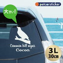 【マラソン中 P5倍】 車 ステッカー 【 九官鳥 】【3L】 かわいい シンプル カーステッカー カッティングシート グッズ プレゼント おしゃれ オーダーメ...