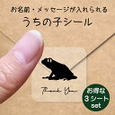 【 スーパーSALE P5倍 】 うちの子 シール お得な3シートセット【 アカメアマガエル 】 お名前シール 名前付け メッセージ ステッカー ペット グッズ 防水 透明 クリア オーダーメイド minne Creema BASE メルカリ ラベル 入学 入園 かわいい おしゃれ カエル