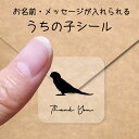 【マラソン中 P5倍】 うちの子 シール 【 コガネメキシコインコ 】 お名前シール 名前付け メッセージ ステッカー ペット グッズ シルエット 防水 透明 ...
