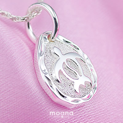 ハワイアンジュエリー カメ ネックレス メンズ ホヌ カメ ティアドロップ シルバー925 ペンダント 誕生石 アクセサリー レディース あす楽 モアナ 人気 ...