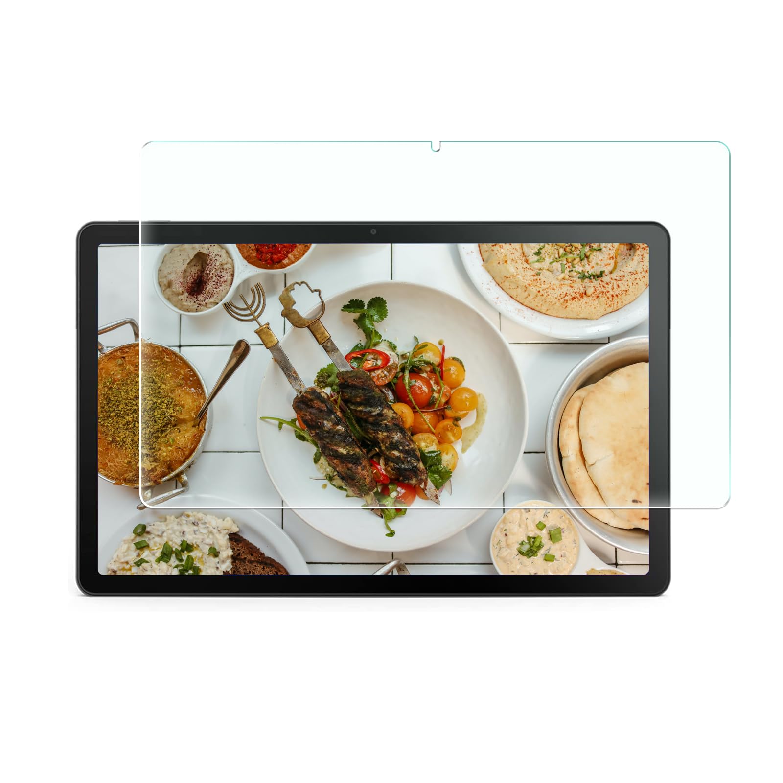 FOR NEC LAVIE Tab T10 T1055/EAS PC-T1055EAS 10.1インチ ガラスフィルム 日本旭硝子素材製 高透過 硬度9H 指紋防止 気泡防止 強化ガラス Lenovo Tab M10 3rd Gen (ZAAE0009JP) /Lenovo Tab B10 3rd Gen ZAAE0116JP 10.1インチ 透