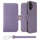 HANATORA iPhone16Plus ケース 手帳型 本革 スマホケース スマホ スタンド ストラップ 付き シュリンクカーフレザー ギフト ベルトあり ...