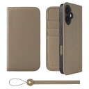 HANATORA iPhone16 ケース 手帳型 本革 スマホケース スマホ スタンド ストラップ 付き シュリンクカーフレザー ギフト ベルトなし マグネッ...