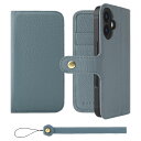 HANATORA iPhone16 ケース 手帳型 本革 スマホケース スマホ スタンド ストラップ 付き シュリンクカーフレザー ギフト ベルトあり マグネッ...