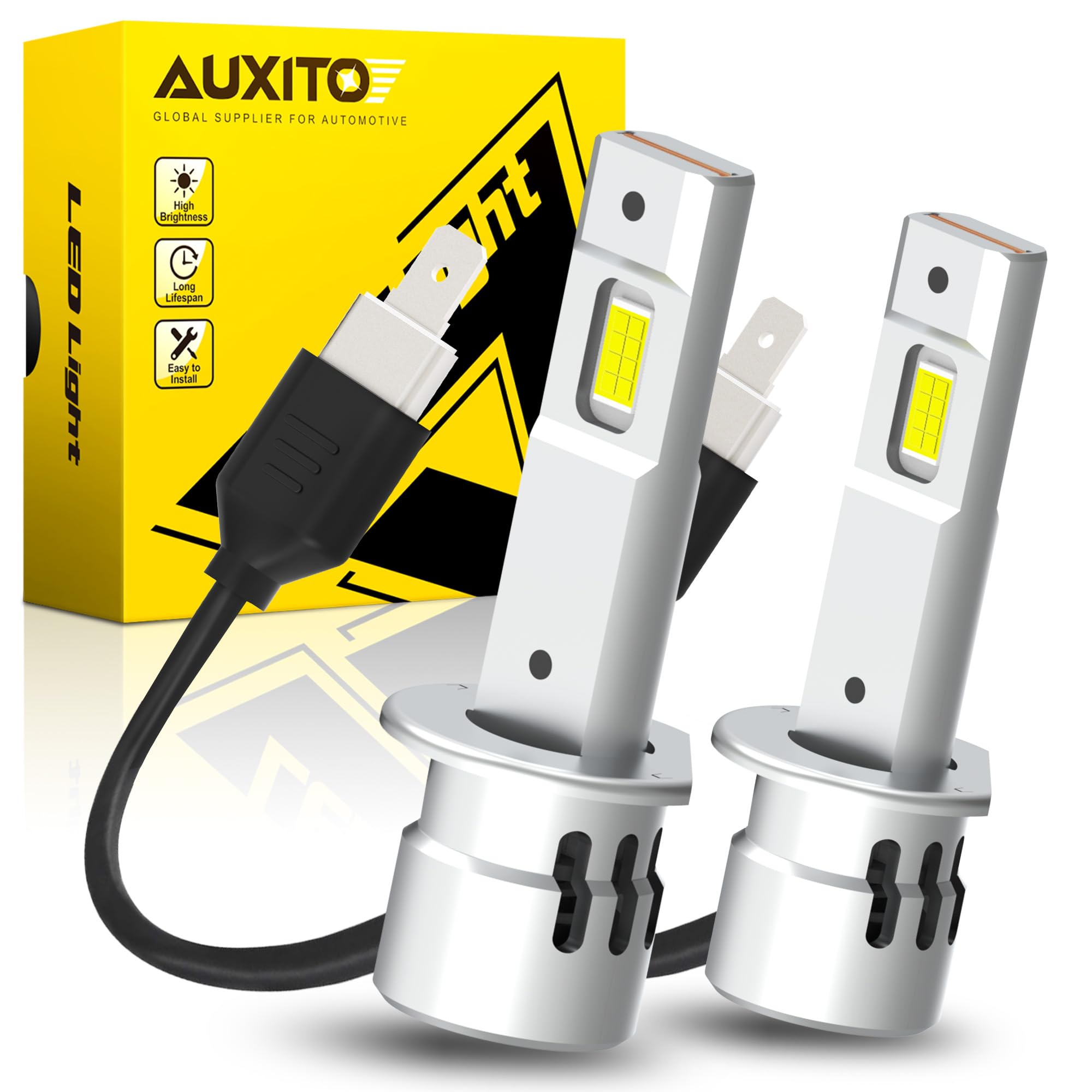 AUXITO h1 led إåɥ饤  ָб h1 led 16Ĺ⵱٥åפ 5ܤ뤵å եդ 6500k...