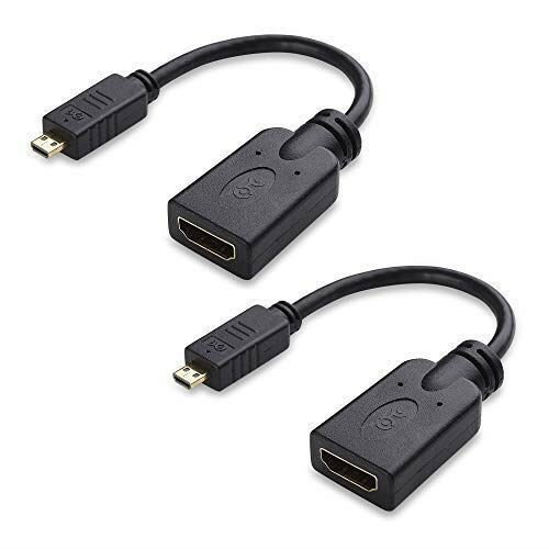 Cable Matters Micro HDMI to HDMI ϊA_v^[ HDMI(X) to Micro HDMI(IX) ϊRlN^[ bLRlN^ځi2{Zbgj6 C` ubN