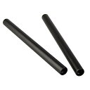 CAMVATE 15mmロッド(アルミ)長さ20cm 両側M12メスメスネジ延長可能 カメラDSLRリグレールシステムサポート 2本セット