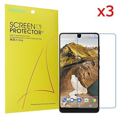 Essential Phone 保護フィルム, Lamshaw 液晶保護フィルム 対応 Essential Phone Ph-1 (3 pack) Essential Phone 保護フィルム, Lamshaw 液晶保護フィルム 対応 Essential Phone Ph-1 (3 pack)