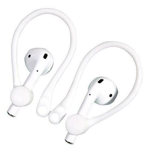 A-Focus AirPods イヤホン落下防止 スポーツ用 ジム用 差し込み型 固定 イヤーフック 耳掛け ホルダー White