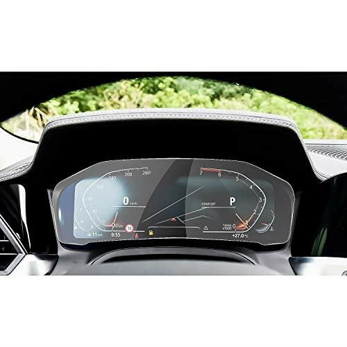 【RUIYA】BMW3 G20系 2020 ダッシュボードフィルム ガラス保護フィルム 硬度9H 飛散防止 (TYPE1)