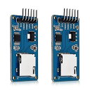 kwmobile 2x }CNSD TF J[hW[ - [ V[h micro SD [_[ arduinoɑΉ - 6s W[