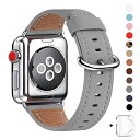 WFEAGL Rp`u Apple Watch ohC͖{vU[gAiWatch Series 6/SE/ 5/4/3/2/1ASportAEditioñohXgbvł Rp`u AbvEHb` oh (38mm 40mmCO[) O[+Vo[ obN