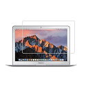 Zshion MacBook Air 13 inch ガラスフィルム 強化ガラス 液晶保護フィルム 高透過率 気泡ゼロ 指紋防止 硬度9H (透明な)