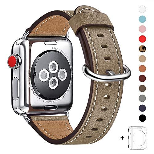 WFEAGL Rp`u Apple Watch ohC͖{vU[gAiWatch Series 6/SE/ 5/4/3/2/1ASportAEditioñohXgbvł Rp`u AbvEHb` oh (42mm 44mmC LuE oh+Vo[ obN)