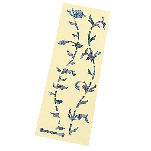 グリーン フレットボード　インレイ　ステッカー　指板　デカール　ギター/ベース用　パーツ　アクセサリー 超薄型生　実用