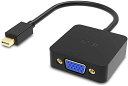 ICZI Mini Displayport VGA アダプタ Thunderbolt VGA 変換 アダプタ ミニディスプレイポート vga 変換 1080P 60Hz vga ケーブル MacBook Mac、MacBook Pro、 Air Mac Air 2015、Microsoft Surface pro/pro2/pro3/pro4 /pro5、ThinkPad X1、XPS14/15など対応 動作確認済み(2)