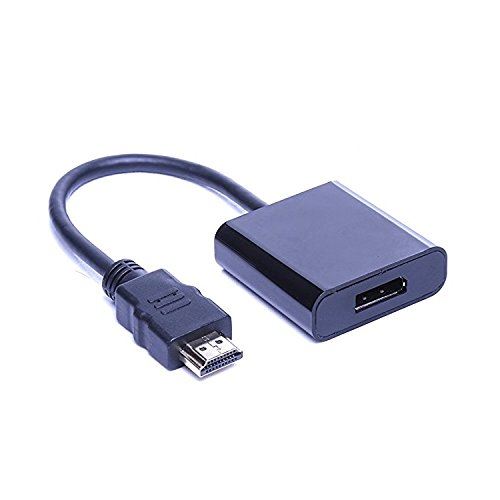 Winten WT-CHD02-BK HDMI-DisplayPortϊA_v^ / HDMI to fBXvC|[gP[u 4KΉ HDTV LCDj^[ Ή bL ubN