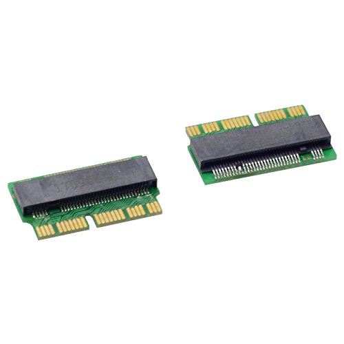 M.2(NGFF type 2280)SSD (AHCI&NVMe) から Apple Macbook Air 2013, MacBook Pro (Retina, 13-inch&15-inch, late 2013) A1465 A1466 A1502 A1398 用 128G 256G 512G SSDに変換するアダプタ