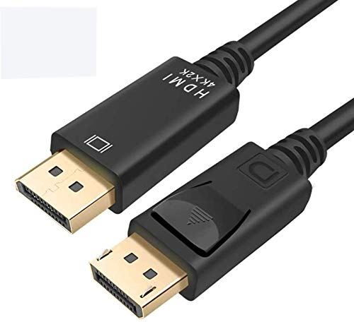 DisplayPort HDMI ϊP[ u 4K𑜓xΉ bL DisplayPort to HDMIP[u fBXvC|[g to HDMIP[u hdmi ϊ HDMI A_v^[ DPP[u Ή (1.8M)
