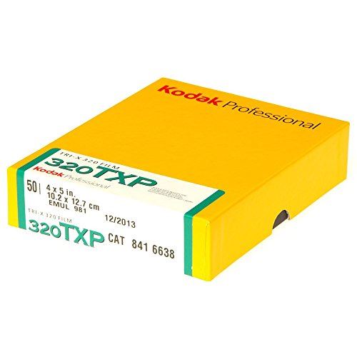 Kodak 白黒フィルム プロフェッショナル用 トライ-X320 4X5(50枚入り) 8416638 4X5 50枚