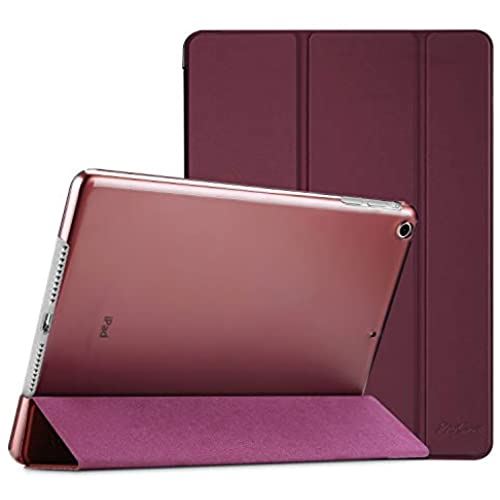 ProCase iPad Air 1(2013発売)ケース スマート 超スリム スタンド フォリオ保護ケース 半透明フロスト バックカバー 対応端末： iPad Air 9.7