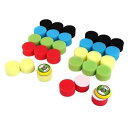 ポリッシャー用 カー 研磨 ツール 32点セット 交換用パット 2点/ スポンジ 50mm 5色30個