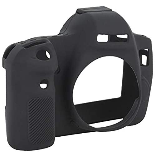 EBTOOLSキヤノン6 D用カメラケースソフトシリコン保護カバーキャリングバッグ(黒)